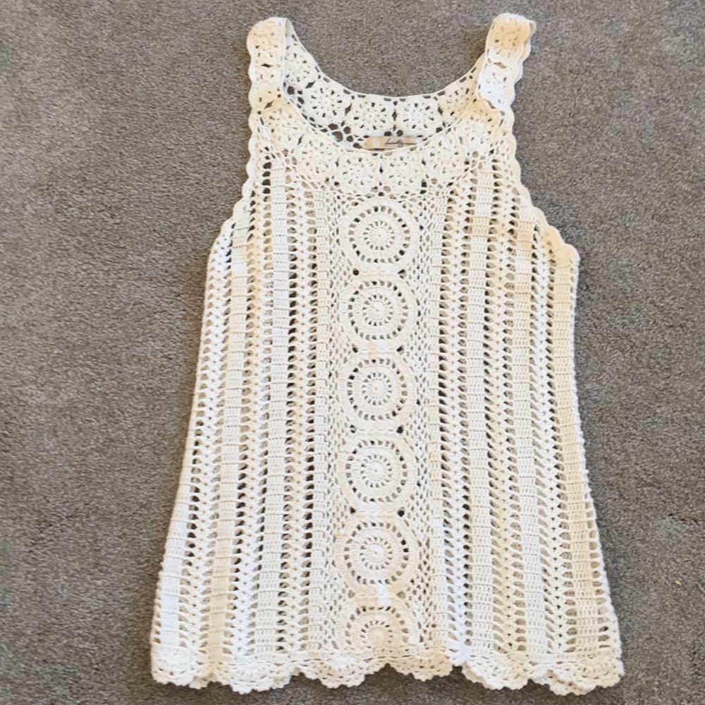 Women’s crochet tank